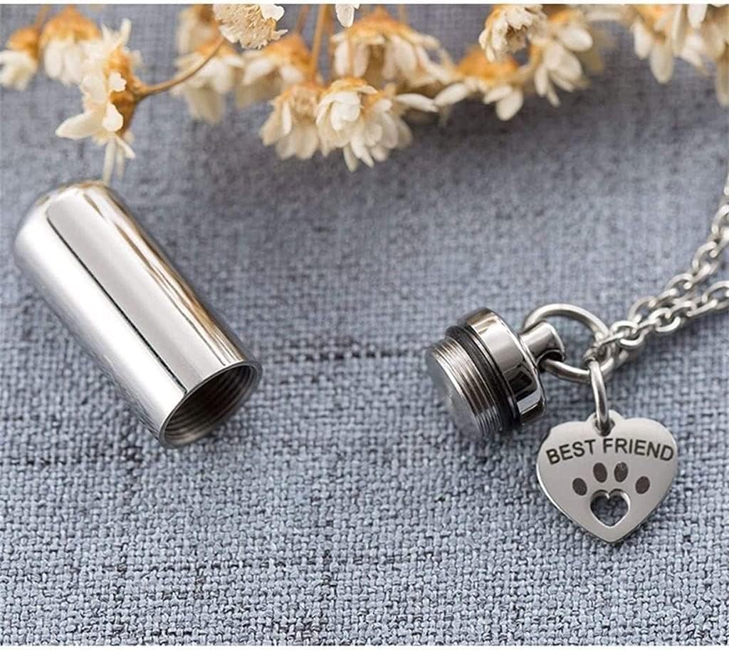 Relicario Cilíndrico Mejor Amigo - Imagen 2