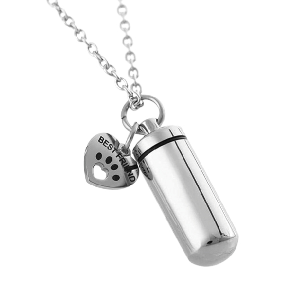 Relicario Cilíndrico Mejor Amigo - Imagen 5