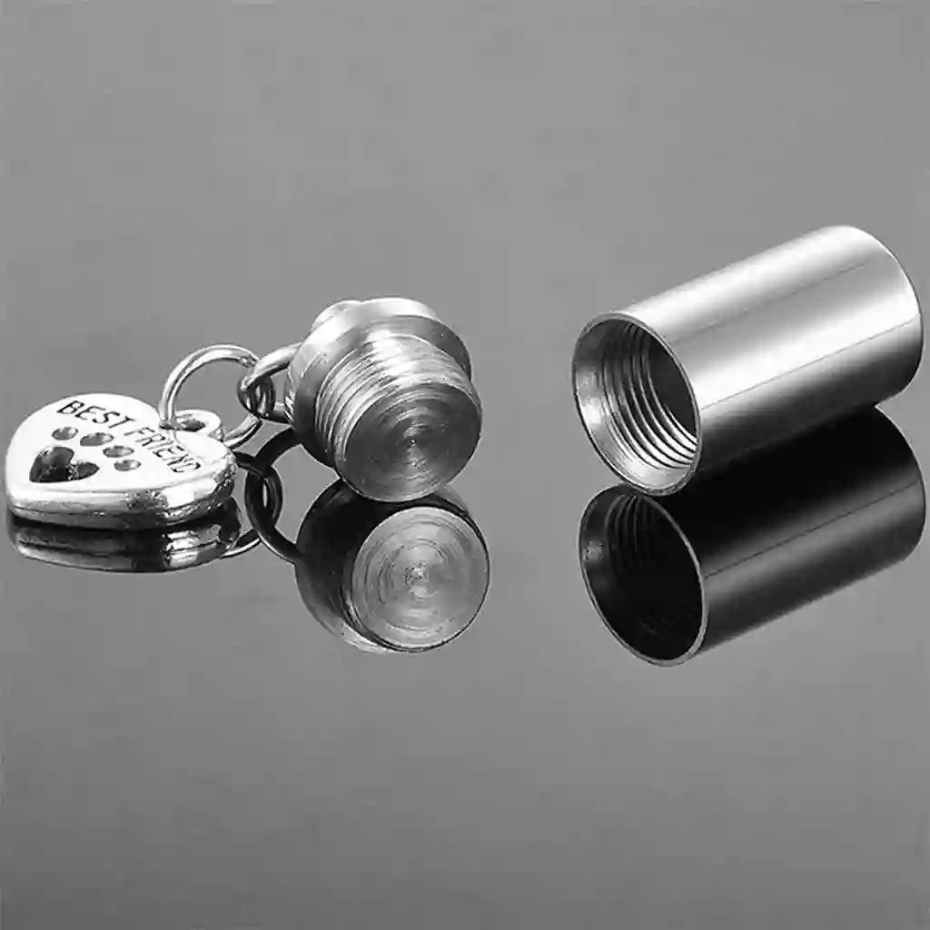 Relicario Cilindro Crematorio de Mascotas