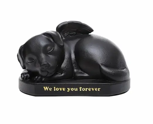 Urna Dog Urna Negra Urna cenizas mascotas Quito
