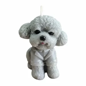 Vela Mascota French Poodle perro Quito vela